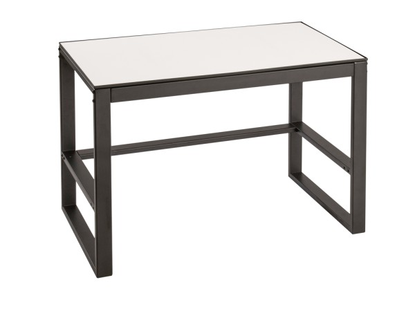 Monterey 32" x 18" x 24 1/4" White Nesting Merchandising Table